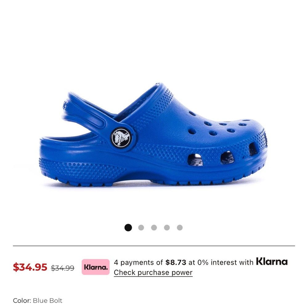 CROCS Kids Blue Sandals